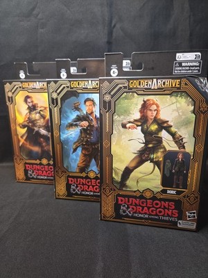 Hasbro Dungeons Dragons Honor Among Thieves Golden Archive 6  Figure Lot 3 New