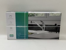 Peerless Single Handled Chrome Kitchen Faucet With Integral Spray P114LF