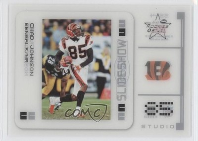 2004 Leaf Rookies & Stars SlideShow Studio 125/750 Chad Johnson #SS-4 0a1