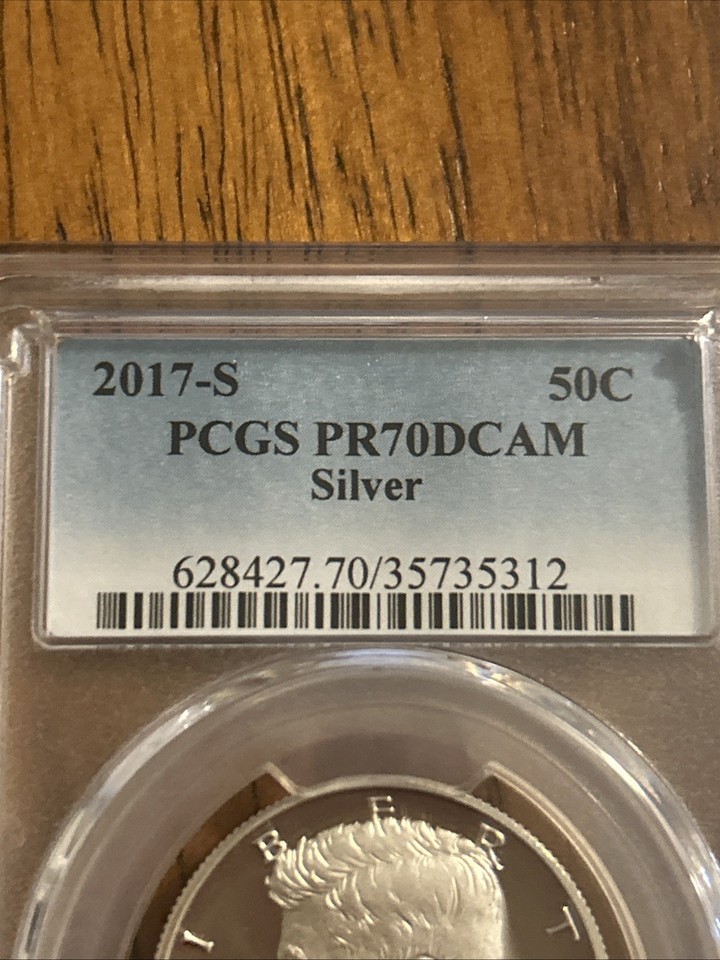 2017-S Kennedy Half Dollar PCGS PR70 DCAM Limited Edition Silver Set | eBay