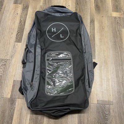 Hyperlite Large Travel Duffel Gear Bag Black Gray Sports Equipment Storage Bag