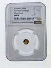 Undated 1/500 Oz. Gold American Bald Eagle, NGC MS70