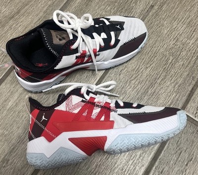 Jordan Westbrook One Take 2 White University Red Sz 4.5y Eur 36.5 Fast Shipping
