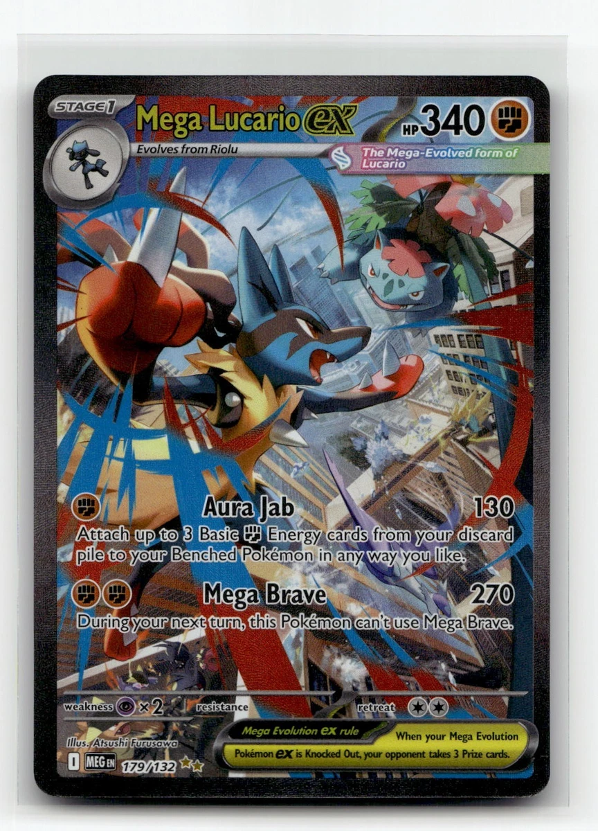 Lucario Holo Pokémon TCG Individual Collectible Card Game Cards