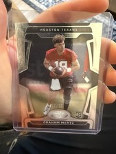 2025 Panini Certified GRAHAM MERTZ FOTL Exclusive /13 Rookie Card TEXANS. rookie card picture