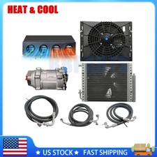 12v Underdash Heatcool Air Conditioner Universal Electric Ac Kit For Car Auto 12v Underdash Heatcool Air Conditioner Universal Electric Ac Kit For Car Auto