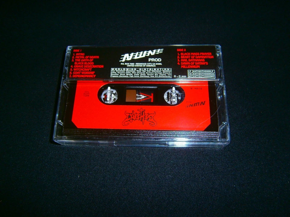 BEHERIT - The Oath of the Black Blood. Tape - Image 4 of 4