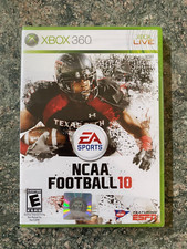 NCAA Football 10 (Microsoft Xbox 360, 2009) Brand New Sealed