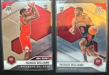 2 Patrick Williams 2020-21 Panini Mosaic Base and NBA Debut RC #206