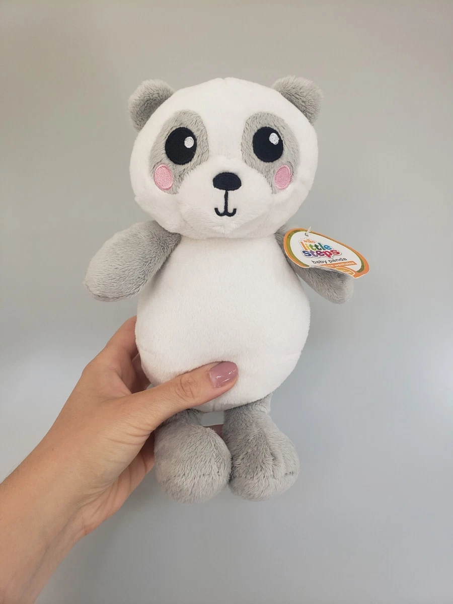 WILKO PANDA SOFT TOY PLUSH GREY AND WHITE 9 Inches Comforter Bear