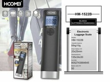 Bilancia Elettronica Hoomei Peso Bagagli Valigie Sport e Viaggi Fino a 50 Kg 