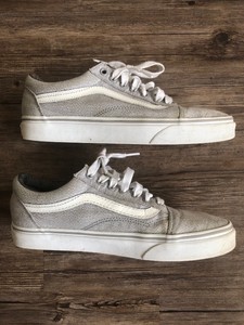 vans old skool frost gray true white