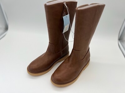 Cat & Jack Girls Alaina Boots Cognac 