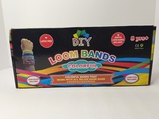 DIY LOOM BANDS kit LATEX FREE 600 PCS LOOM Tool Included New