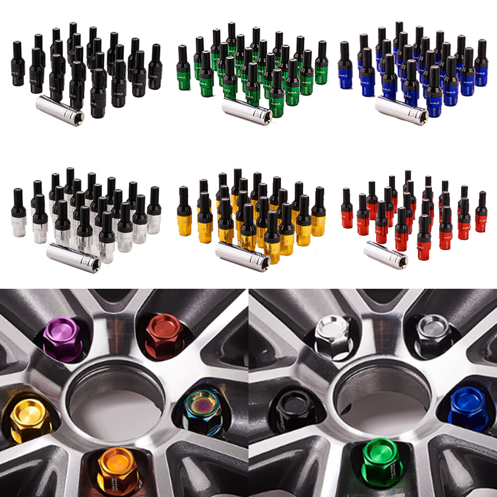 20pcs M14x1.25 Wheel Lug Bolts Forged Studs Set Cone Seat & 42mm Shank for BMW