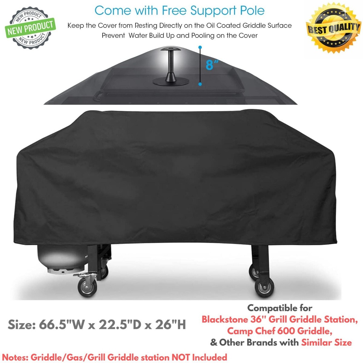 Waterproof Griddle Cover for Blackstone 36