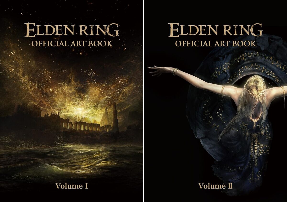 KADOKAWA ELDEN RING OFFICIAL ART BOOK Volume I & II set