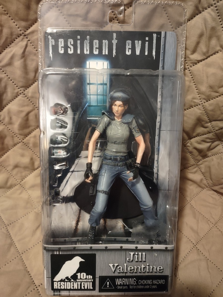 バイオハザード ジル バレンタイン　カプコン　10周年　開封済　NECA Neca Resident Evil Jill Valentine Action Figure Brand new in box