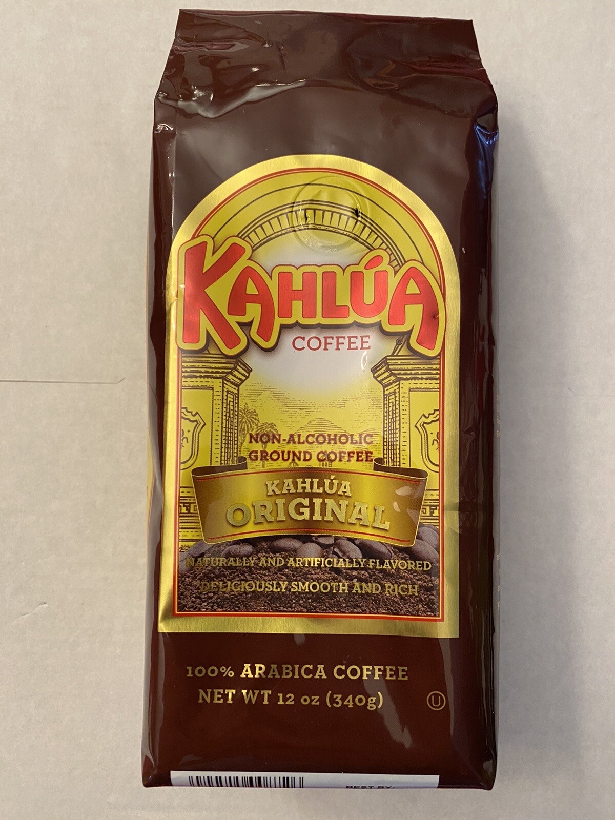 Kahlua Gourmet Ground Coffee, Original Flavor 12 Ounce Best By 08