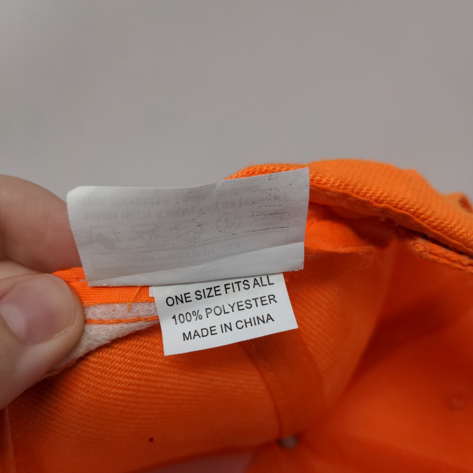 choKoLids Strapback Hat Orange OSFA Adjustable 6 … - image 10