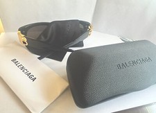 Balenciaga BB0095S Cat Eye Woman's Sunglasses - Black
