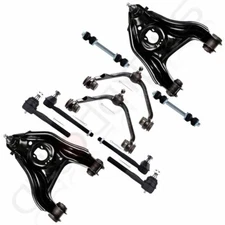 2WD 10x Front Control Arms Tie Rod Ends Sway Bars For Ford Expediotion F150 F250