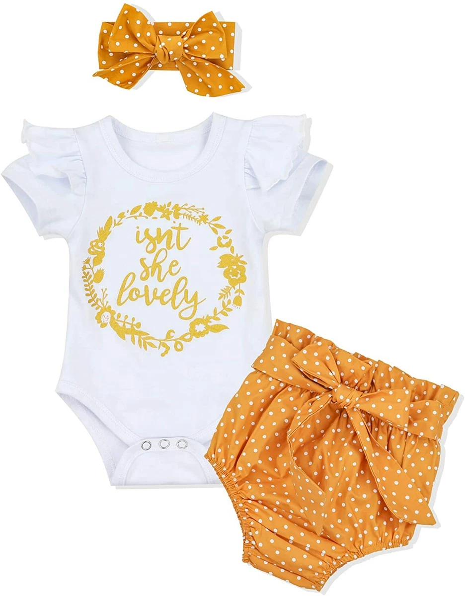 Baby romper and headband 2025