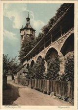 Old postcard Rothenburg blade rubble GERMANY (1076168)