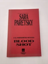Sara Paretsky / Blood Shot Signed Advanced Uncorrected Proof 1988