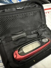 One Touch  Ultra Mini  Blood Glucose Meter Glucometer - Pink /maroon- Tested —