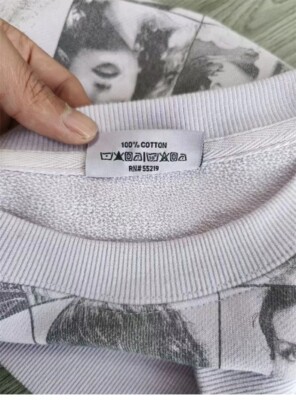 グレー1 Brand New Taylor Swift The Eras Tour Cropped Lavender Pullover