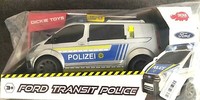 Dickie 203715013 - Sos - Ford Transit Polizei - Polizei Bus, 28 Cm + ZubehöR