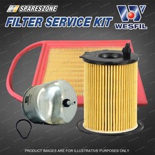 Oil Air Fuel Filter Service Kit for Citroen Berlingo B9 C3 A5 C4 Cactus DS4 F7
