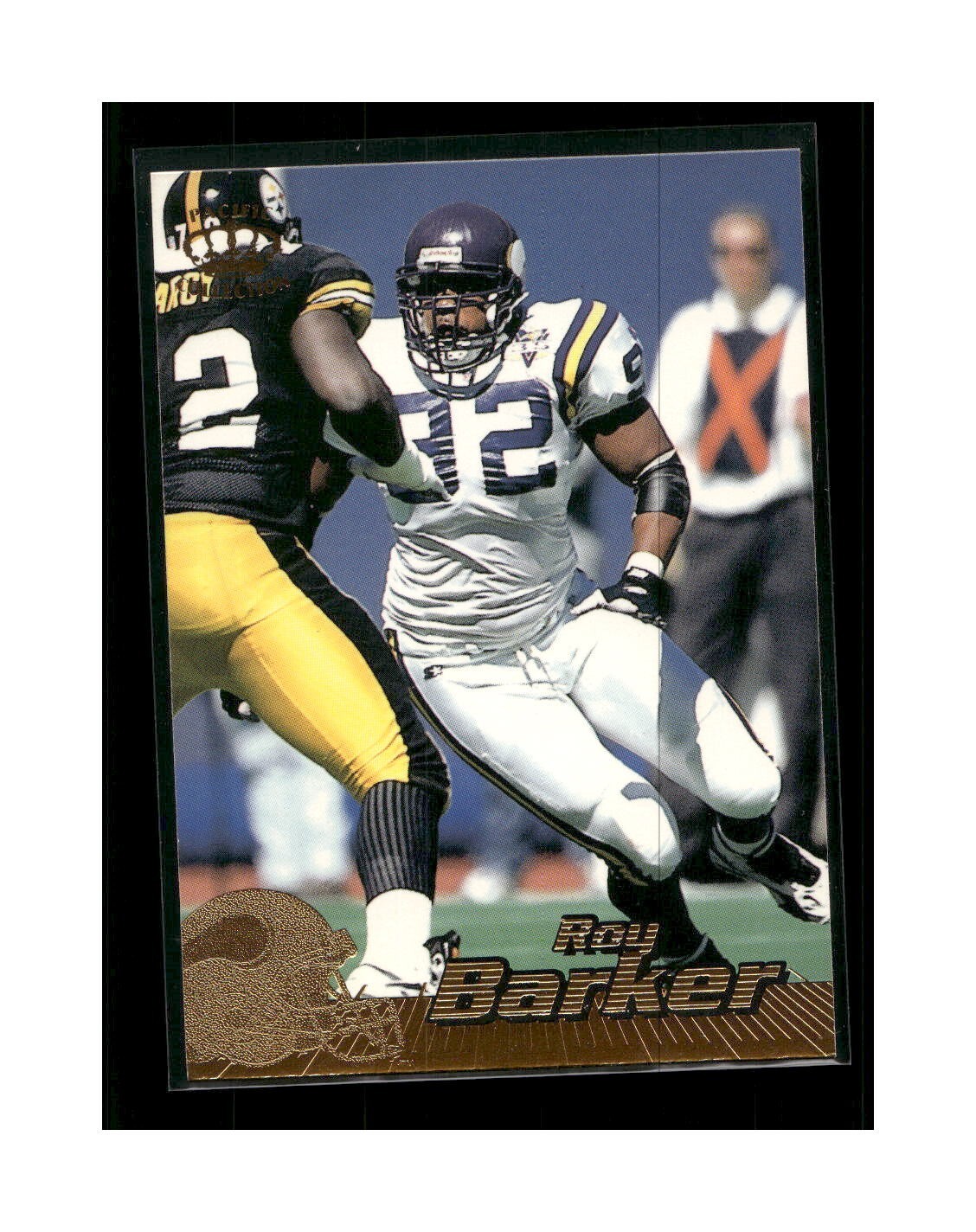 1996 Pacific Crown Collection Roy Barker #253 FOOTBALL