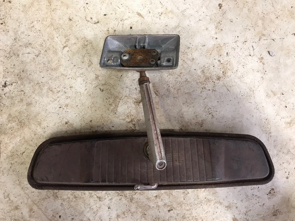 Espejo retrovisor Chrysler Imperial Lebaron 1968-1969 opción día noche OEM MoPar Foto 3 de 4