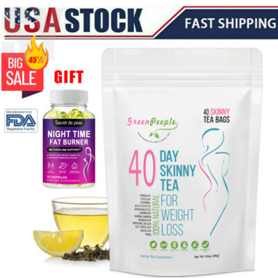 Extreme Weight Loss Herbal Slimming Tea Lose Weight Quick Fix For Obesity 40 bag