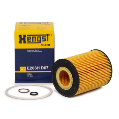 HENGST E203HD67 Ölfilter für BMW E60 E61 545i E63 E64 645Ci E65-67 735i X5 E53