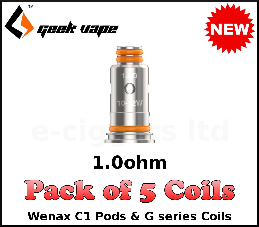 GEEKVAPE WENAX C1 PODS / COILS GCOILS 100 AUTHENTIC UK STOCK eBay