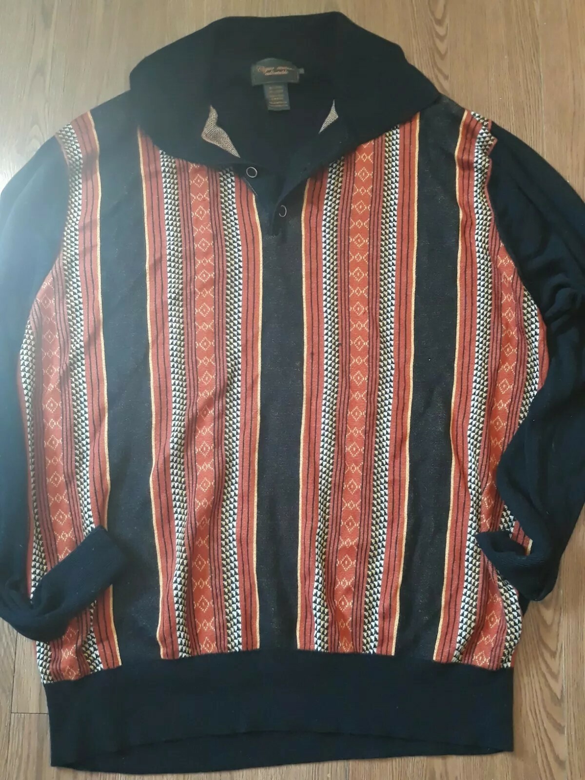 Cigar Couture Mens Sweater Xxl retro look cotton & … Gem