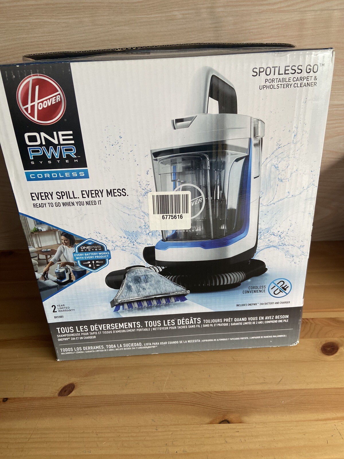 Carpet Cleaner Hoover Cordless  Carpet Cleaner One PWR Portable Battery Charger-image