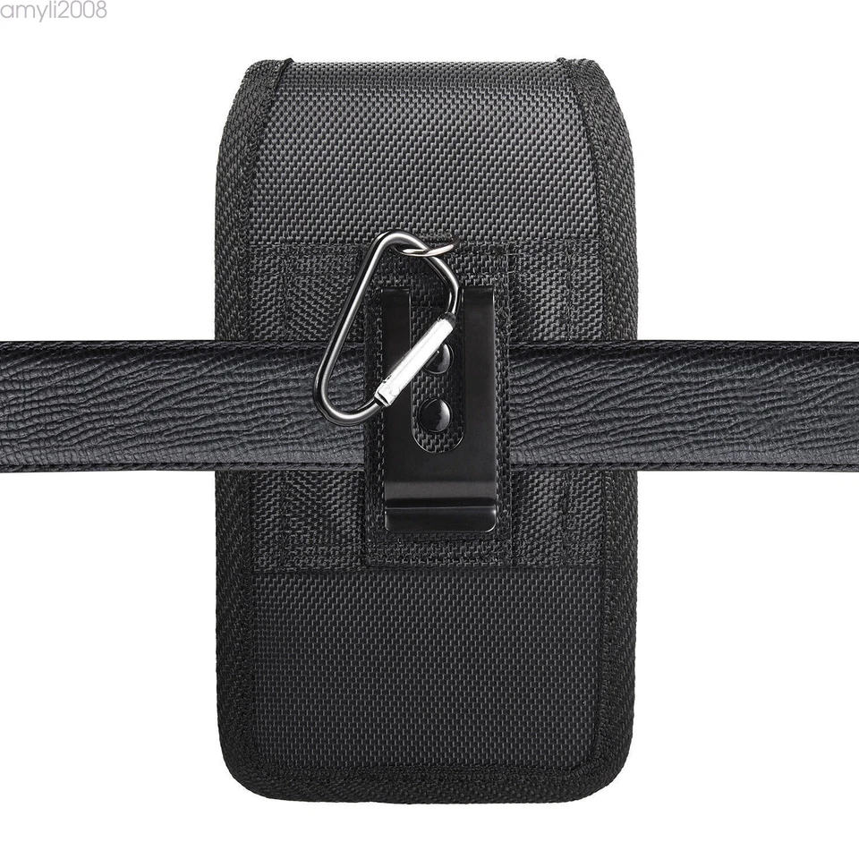 Funda con clip para cinturón con conector para auriculares para iPhone 12 Pro Max 7 8 Plus Foto 4 de 4