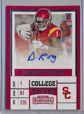 DARREUS ROGERS -  2017 Contenders College Ticket Rookie SP AUTO - USC RC