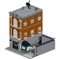 Modular Building: Consulate Architecture 1549 Pieces for Ages 14 and Up