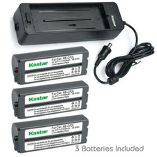 3 x Kastar Batteries 1 Charger for Canon Selphy NB-CP2L CP2LH CP1L CG-CP200