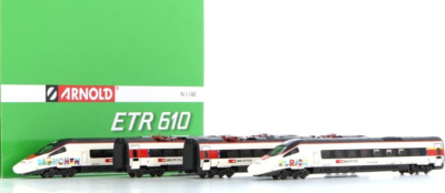 Arnold HN2567S SBB Electric Train RABe 503 018 'Astoro' DCC Arnold HN2567S SBB Electric Train RABe 503 018 'Astoro' DCC