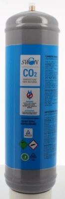 Bombola Co2 Usa e Getta 1200gr ALIMENTARE Erogatore Acqua Frizzante - Immagine 1 di 3