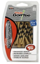 Performance Striped Golf Tees Pack of 30 3-1/4" NaturalEVS3143053