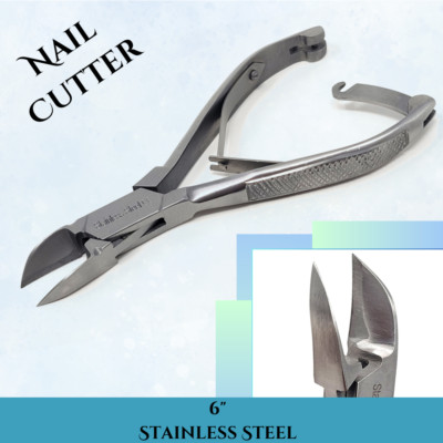 Podiatry Stainless Steel Nail Cutter 6'' Dead Skin Remover Calluses Thick Nails