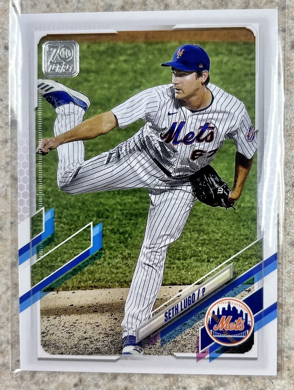 2021 Topps Series One Seth Lugo New York Mets #155 MLB Pitcher ⚾️