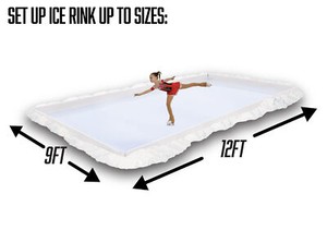 cheap sale USA Future Stars Backyard Ice Rink Hockey 